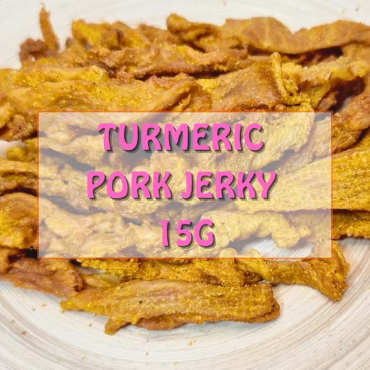 Dehydrated Turmeric Pork Jerky
