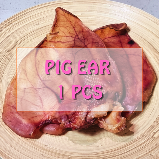 Dehydrated Pig Ear (Whole)